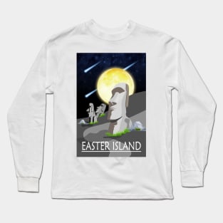 Easter Island Long Sleeve T-Shirt